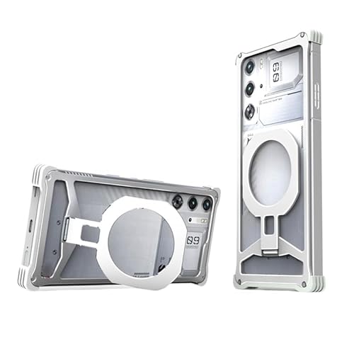 Red Magic 11 Pro�p�o���p�[ �A���~ ���� �����O�X�^���h ���b�h�}�W�b�N11 Pro+�p�P�[�X �����t���[�� �ϏՌ����^���J�o�[(�V���o�[)