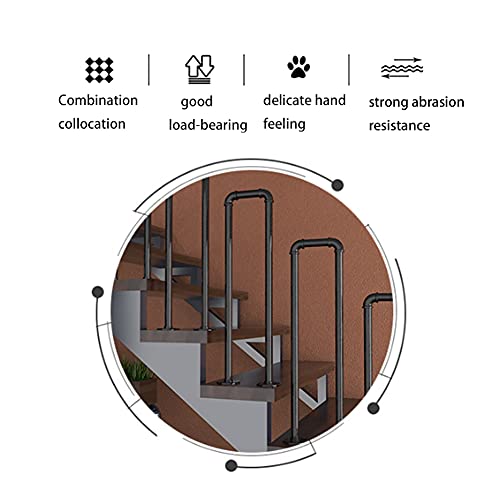 Rambarde d'escalier sécurisée en U pour éviter les chutes sur vos terrasses - 6