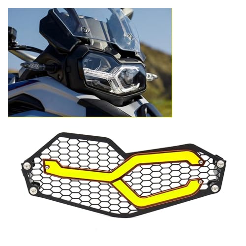 Protector de Faro de Moto BMW F850GS 2019 Cubierta Acrílica Resistente 3