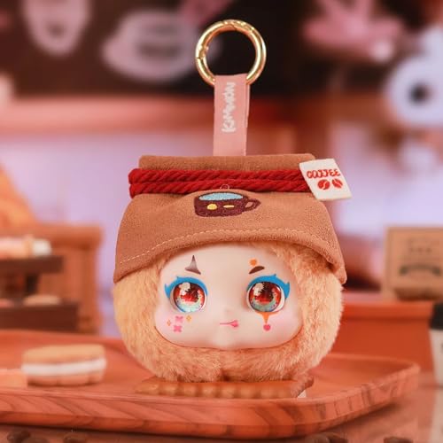 Image of CALEMBOU Plush Blind Box, Kawaii Kimmon High Tea Series Stuffed Blind Box Keychain, Kawaii Mystery Vinyl Plush Toys Collectible for Birthday Gift