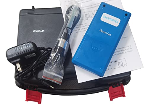 Devonian Testador Tesla Gauss Meter Testador de Campo Magnético de Superfície