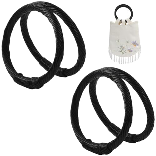 Anses en bois de sac 12,7 cm Beebeecraft pour réparer vos cabas usés x4