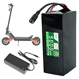 ZXLLAFT Batteria al Litio 60V 30Ah 25Ah 15Ah 12Ah 10Ah 8Ah 20Ah Batteria per Monopattino Elettrico 60V Batterie di Ricambio per Skateboard, Moto, Go-Kart con Caricabatterie,60v5ah 40mm