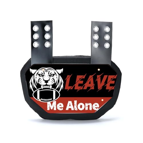 Fenduoer Football Back Plate,Rear Back Protector, Low Back Pad for