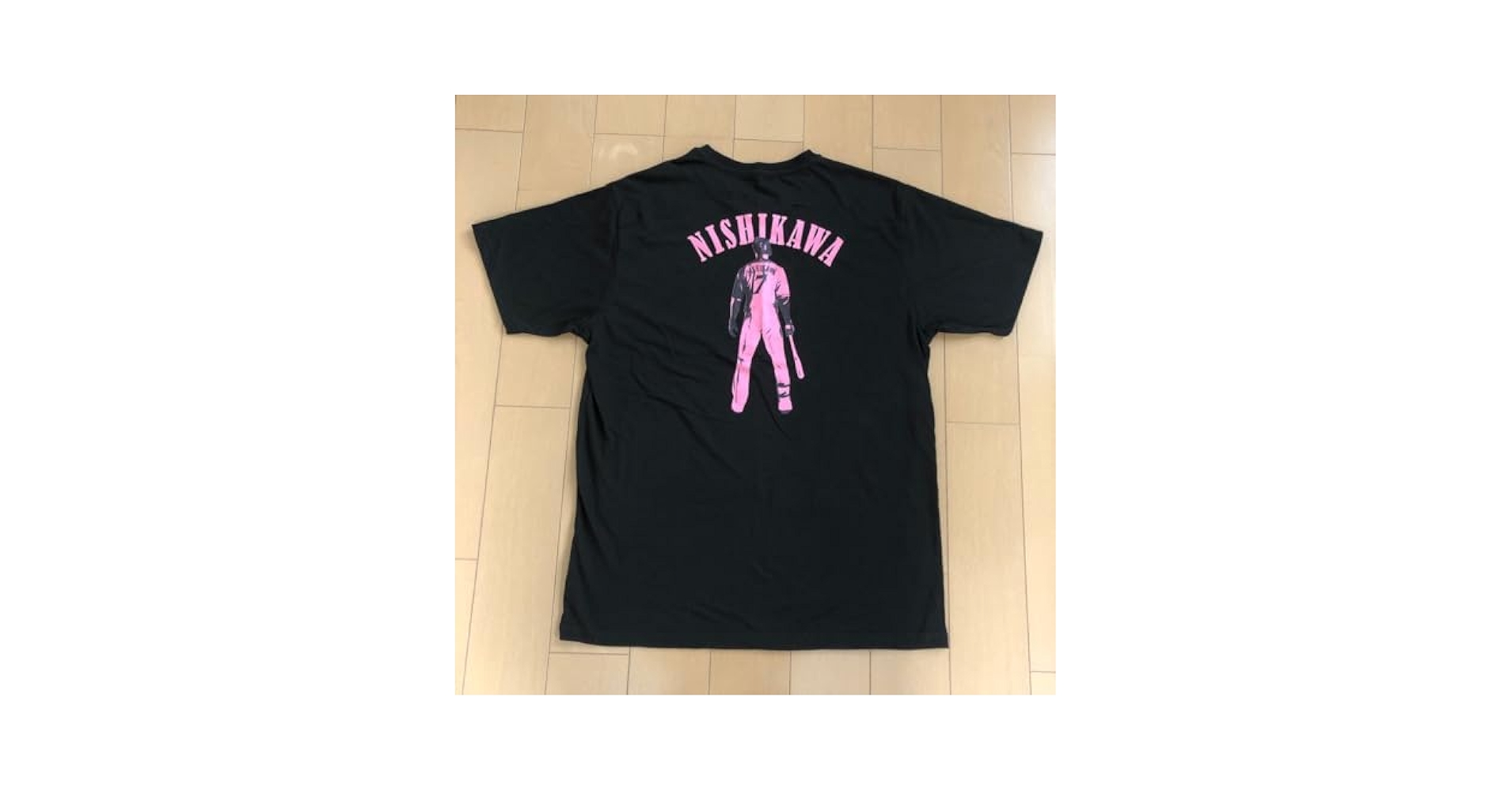 ⭐️元日本ハムファイターズ　西川遥輝　Tシャツ 最終値下 北海道日本ハムファイターズ 日ハム 7 西川遥輝 T
