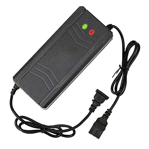 ZMXZMQ Adapter Für Elektrisches Fahrradladegerät, 3-Loch-Netzteil, Intelligente Blei-Säure-Batterie, Vollautomatischer Stopp, Universeller T-Förmiger Anschluss,60v 20ah