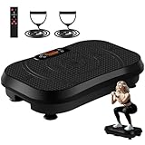 SoftGym Vibration Plate Exercise Machine for Lymphatic Drainage,Power Vibrate Stand Shake Board 450 Lbs...
