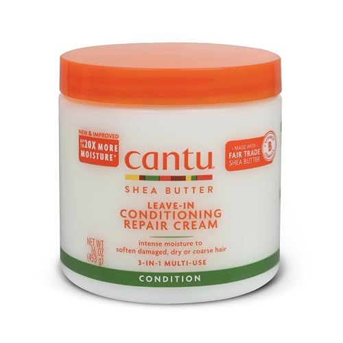 Cantu Leave-In Conditioning Repair Cream with Shea Butter, 16 oz