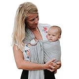 Nalakai Luxury Ring Sling Baby Carrier, Soft Linen Blend Baby Sling, Baby Wrap, Wear Your Little One Close to Your Heart, Comfort, Style