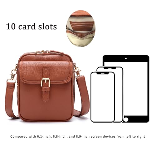 Sculpture Crossbody Bag, Sculpture 8F Crossbody Leather Bag, Women’s 2025 Upgrade Vintage Anti-Theft Crossbody Bag2