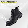 Safety Trainers for Men and Women - Waterproof Work Boots With Steel Toe Cap - Lightweight, Breathable Wellington Boots for Construction, Industrial, and Chef Use #2