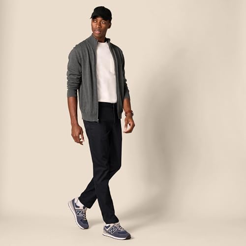 Image of Amazon Essentials Men's Slim-Fit Wrinkle-Resistant Flat-Front Stretch Chino Pant
