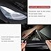 LQUNGE Car Headlight Film for Mazda 3 2008-2012 2Pcs Car Headlight Protective Film Headlamp Transparent Black TPU Sticker