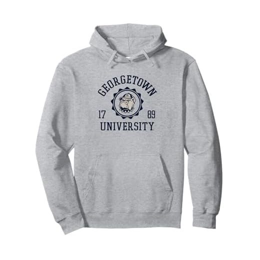 Georgetown Hoyas Classic Stamp Pullover Hoodie