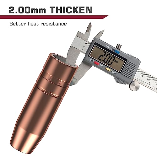 ARCCAPTAIN for Lincoln Magnum 100L Welder Part .030" Contact Tip Nozzle Diffuser MIG Welding Gun Accessory Kit for Lincoln Magnum 100L and Tweco Mini #1 by ARCCAPTAIN - Used condition - Image 3