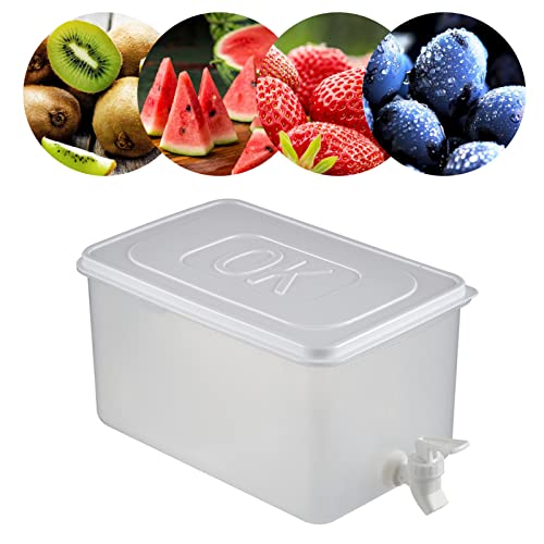 Água para Geladeira,armazenamento para beber 1,3 galão - Recipiente bebida quente e fria para chá ge