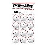 Heater Sports PowerAlley Seamed 60 MPH White Lite Baseballs (Dozen)