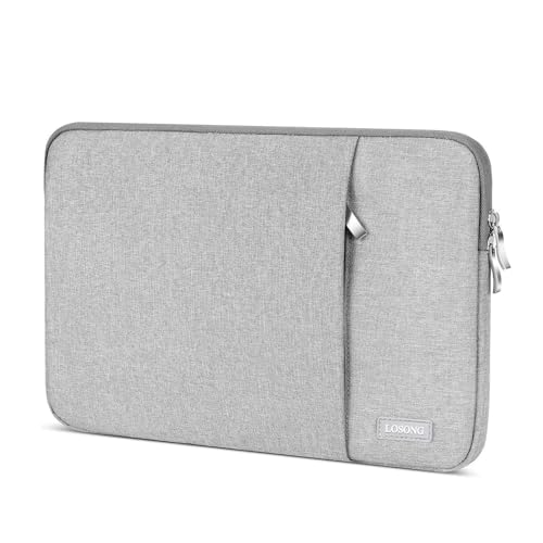 Image of Portable Monitor Case 14 Inch, Protective Carrying Sleeve for Most 14 inch Portable Monitors,Water Resistant Portable Display Bag with Accessory Pocket,Size-13.5 inchx8.8 inch Gray