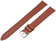 Ladies Brown Leather Strap Watch: 16 millimeters wide strap made of leather material in brown color Clasp Type: Features a tang buckle for securing the watch Design: Standard watch design, suitable for unisex Style: Classic style watch, perfect for a...
