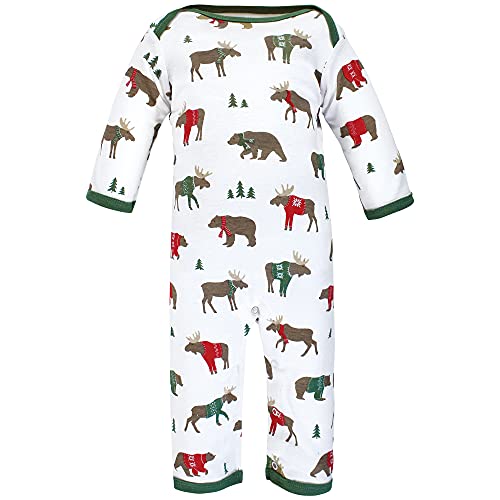 Image of Hudson Baby Baby Cotton Union Suit, 3 Pack