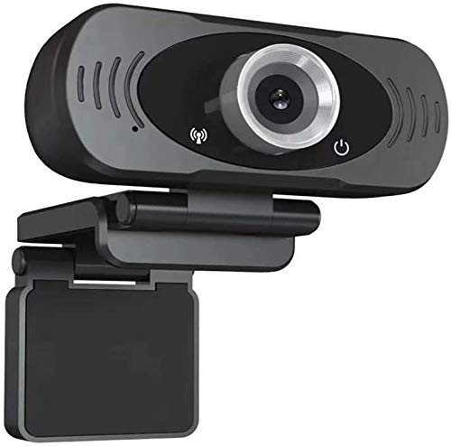 N /A Webcam 1080P Full HD Computerkamera mit Mikrofon, 5 Millionen Pixel, Videoaufnahme, Konferenz-Webcam (Schwarz, HD 1280 Fokus) – Bild 4