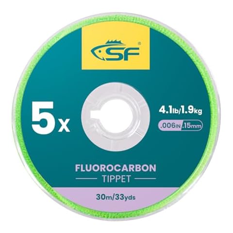 SF Clear Fluorocarbon Tippet 5X Cover