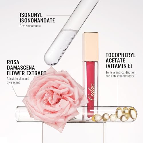 Oulac Liquid Matte Lipstick, Orange Lip Color, Long Lasting Lipsticks for Women, High-Pigmented, Lightweight, Creamy and Melting Texture, Vegan & Clean Beauty, Coral Lip, 4.5ml (M07) Summertime Kiss — view 4