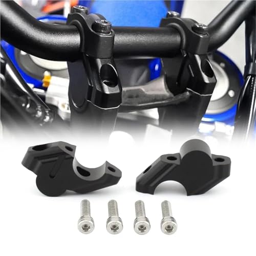 Rehausseur de guidon pour Yamaha Tenere 700 en aluminium CNC anodisé finition premium T7
