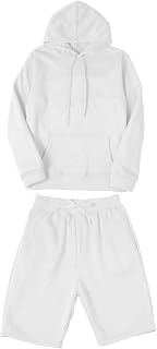 Pullover överdimensionerad säckig huvtröja män 2 delar vardagskläder set