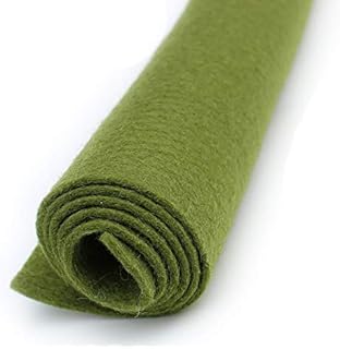Moss Green Felt - Wool Felt Giant Green Felt Sheet - 35% Wool Blend - DIY, Sewing, and Felting - National Nonwoven - Made ...