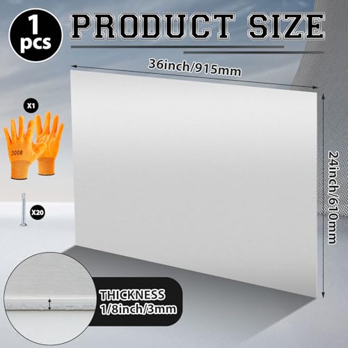 Image of Zonon 24 x 36 x 1 /8 Inch 5052-H32 Aluminum Sheet with Protective Film