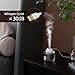 YKSI Mini Portable Humidifiers - Personal Desktop Humidifier for Travel Office Bedroom Plants with Auto Shutoff, Easy to Fill and Clean, Quiet Cool Mist Humidifier with Storage Bag, White