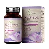 HN Inositol | 90 Myo Inositol Gélules   Myo Inositol 1000 mg avec Acide Folique, Chrome, Glycinate de Magnésium et Zinc | Sans OGM Sans Gluten Sans Produit Laitier | Fabriqué au Royaume Uni