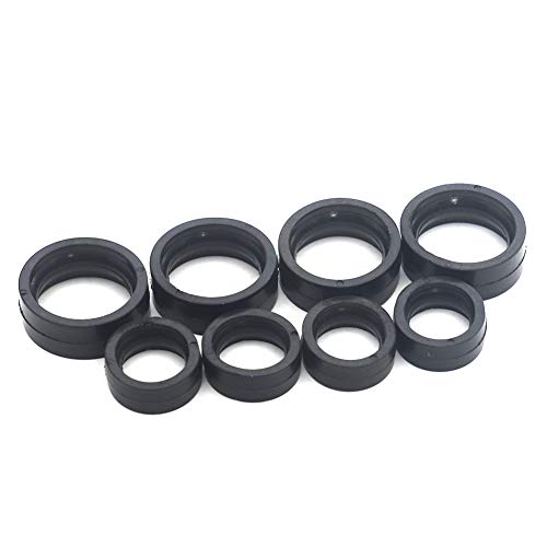 Tarazon Universal Foot Pegs Footrest Replacement Rubber O-Ring For Harley/For Honda/For Suzuki/For Yamaha/For Kawasaki Cruise Motorbike,8Pcs #TOP1