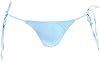 JEsilunmaMY Mens Sissy G-String Thongs Ice Silk Side Tie Pouch Underwear Bikini Briefs Lace Up Breathable Panties Swimwear