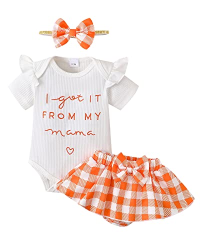 Image of Newborn Infant Baby Girl Clothes Romper Shorts Set Floral Summer Outfits Cute Baby Clothes Girl
