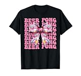 Womens Pink Coquette Beer Pong Drinking Gifts