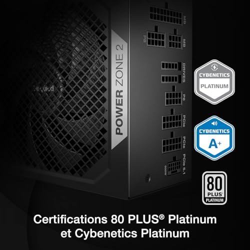 Alimentation be quiet ! Power Zone 2 850 W Evite la Surchauffe de Votre PC