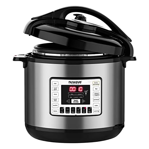 Nuwave Nutri-Pot Digital Pressure Cooker 8-quart with Stainless Steel Inner Pot & Sure-Lock Technology