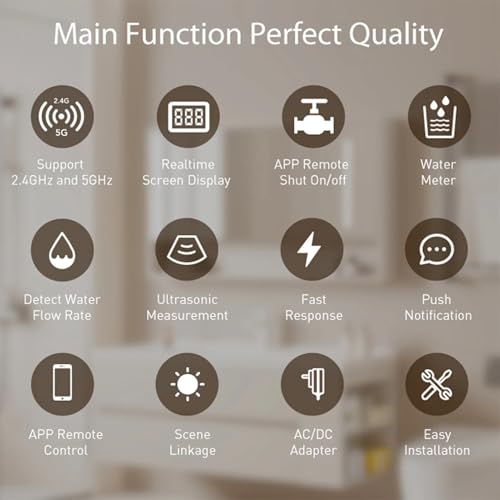 Débitmètre d'eau connecté WiFi pour sécuriser l'arrosage du jardin