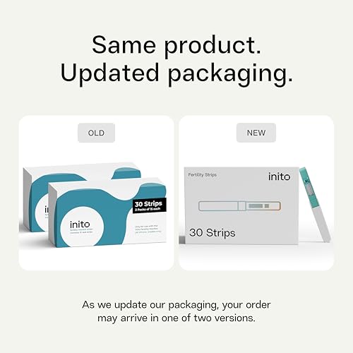 Image of Inito Fertility Test Strips | Pack of 30 | Compatible with Inito Fertility Monitor | Compatible with Both iOS and Android
