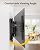 monTEK Heavy Duty Tilting TV Wall Mount Barckt for 37–90" TVs up to 200 lbs – Low Profile, Universal Fit, Tilt & Swivel Adjustment, 6.8" Extension, Fits 16"/18"/24" Studs, Max VESA 600x400mm