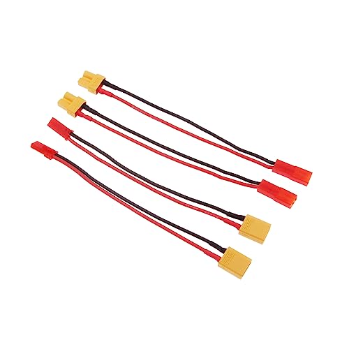 rflaueo 4�� JST - XT30 �I�X���XRC�R�l�N�^�A�_�v�^�[���C���[ 20awg 4�C���`�P�[�u��(E84-4)