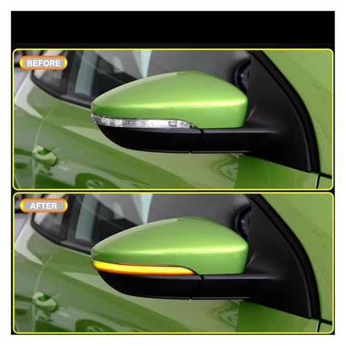 Clignotant latéral LED dynamique fumé pour VW Passat et Scirocco - 7