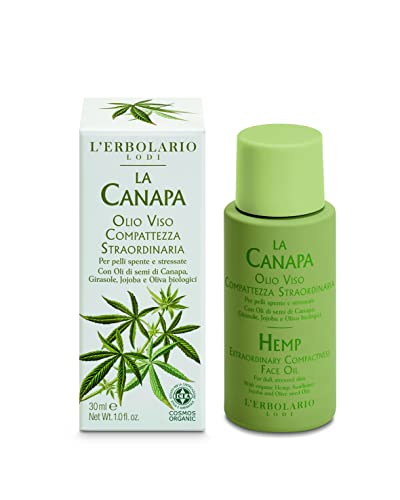 L'Erbolario Hanf-Gesichtsöl Außergewöhnliche Festigkeit 30 ml