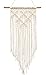 TIMEYARD Macrame Wall Hanging - Woven Wall Art - Macrame Tapestry - Boho Home Decor - 12" W x 31.5" L