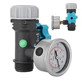 Valvola di regolazione della pressione: riduttore di controllo 'acqua ABS in rame da 9,5 cm, regolatore universale a prova di perdite, comodo dispositivo di gestione del flusso con struttura