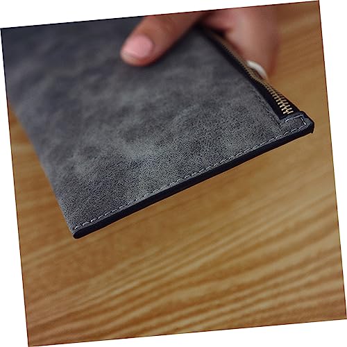 Fashion Wallet Frosted Leather Blocking Wristlet Small Card Holder Matte Wallet2