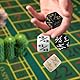 QUTHZZHY MTG Würfel Zähler, Magic Würfel 48 Stück, Zähler Magic The Gathering, Würfel D6 Würfelzähler Token Magic Würfel mit MTG, CCG, Kartenspiel Zubehör, mit Aufbewahrungsbeuteln