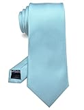 High quality and soft texture, it is comfortable to wear and to touch. Necktie Size:3.15" (8cm) wide and 58" (148cm) long; High Quality Assurance: 1200 careful stitches make your necktie heavy weighted and elastic. Easy to tie a beautiful knot. The b...